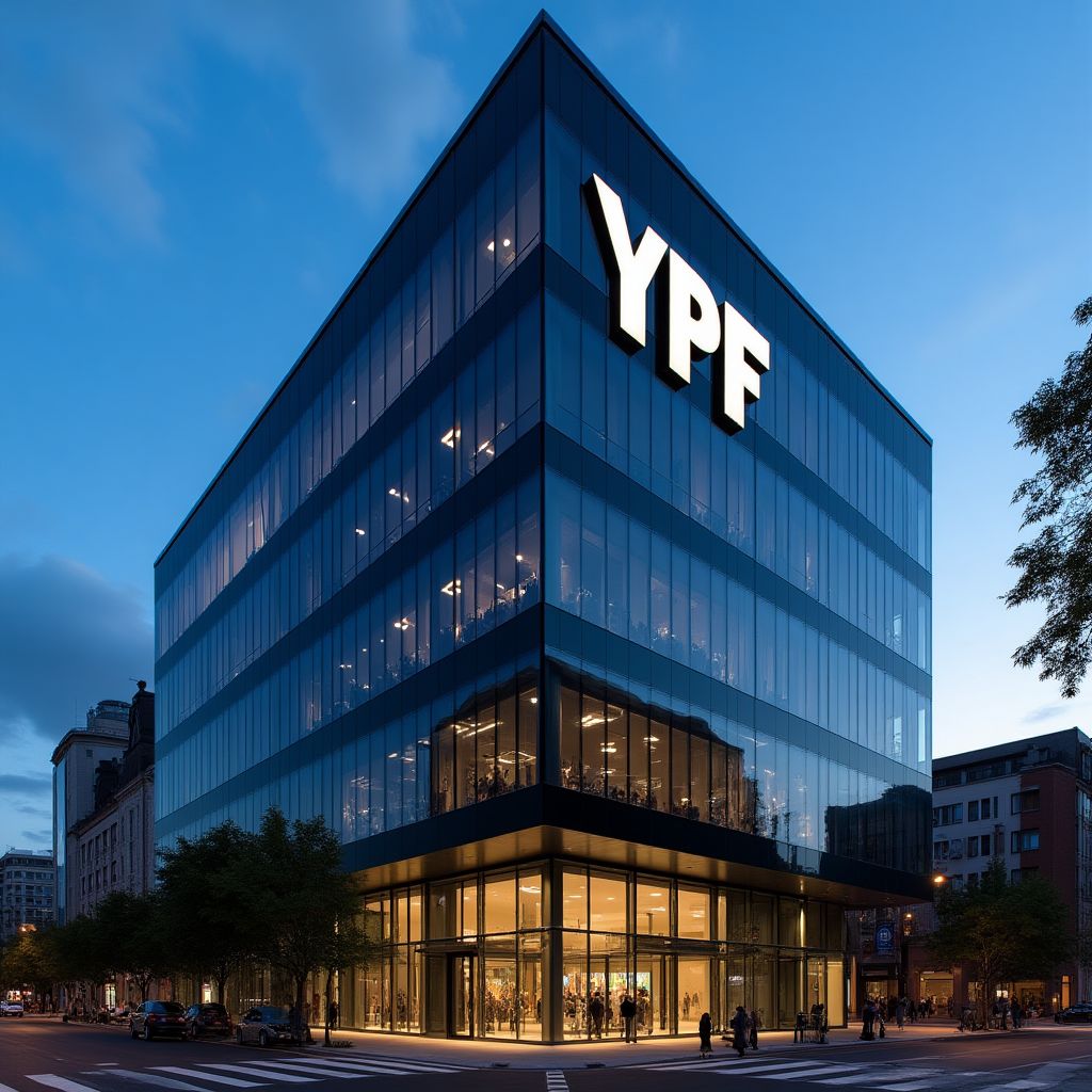 Sede central de YPF en Buenos Aires